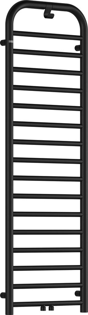 Vandeninis rankšluosčių džiovintuvas Deante Silia, juoda sp., 50 cm x 157 cm, 586 W