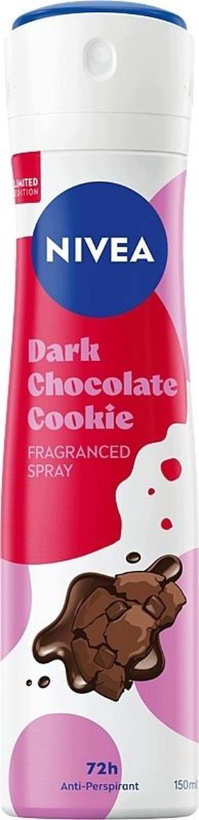 Moteriškas dezodorantas Nivea Dark Chocolate Cookie, 150 ml
