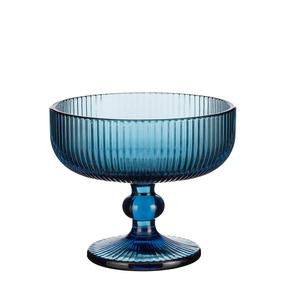 Saldējuma trauks Mica Merlot 1138506, Ø 12 cm, zila krās., stikls