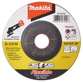 Šlifavimo diskas Makita B-53110, 125 mm x 22.23 mm