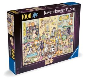 Dėlionė Ravensburger Crazy Cats Easter, 50 cm x 70 cm, 1000 vnt., įvairių spalvų