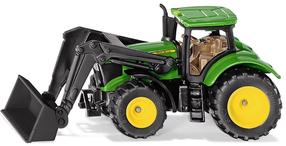 Игрушечный трактор Siku John Deere 1395, черный цв./зеленый цв.