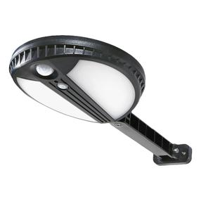 Sienas gaismeklis ar saules bateriju Forever Light Sunari, 6W, IP32, melna krās.