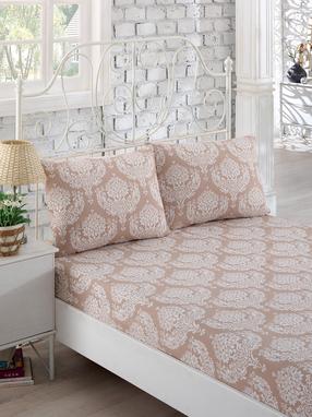 Gultas veļas komplekts Mijolnir Post - Brown, brūna krās., 50 x 70 cm, 3 d.