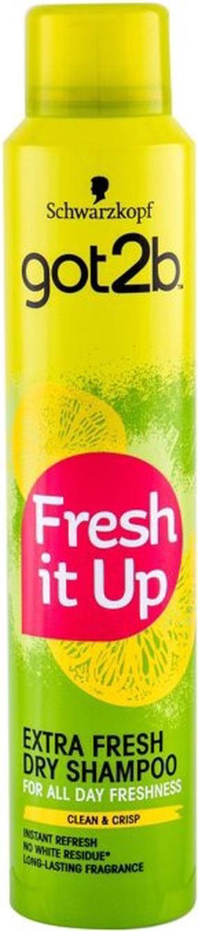 Sausais šampūns Schwarzkopf Got2b Fresh It Up Extra Fresh, 200 ml