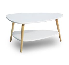 Kohvilaud ModernHome, valge v., 90 cm x 67 cm x 45 cm
