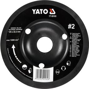 Шлифовальный диск Yato YT-59165, 125 мм x 22.2 мм