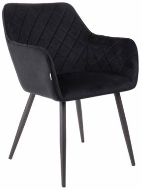 Ēdamistabas krēsls Homla Shelton 218104, melna krās., 60 cm x 56 cm x 84 cm