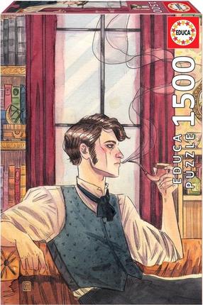 Puzle Educa Sherlock Esther Gili 19044, 85 cm x 60 cm, 1500 gab., daudzkrāsaina