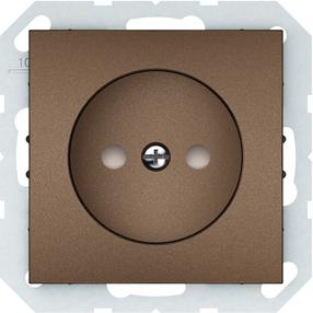 Kištukinis lizdas Vilma QR1000 RP16-001-22, be įžeminimo, mocha sp.
