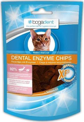 Kārumi kaķiem Bogadent Dental Enzyme, zivs/vistas gaļa, 0.050 kg