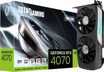 Vaizdo plokštė Zotac GeForce RTX 4070 Twin Edge ZT-D40700E-10M, 12 GB, GDDR6X