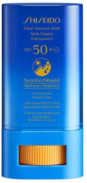 Līdzeklis iedeguma kopšanai sejai Shiseido Clear Suncare SPF50+, 20 g