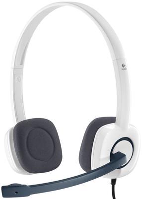 Vadu austiņas Logitech H15, balta krās.