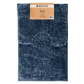 Коврик для унитаза Restilo Bati, синий цв., 80 см x 50 см