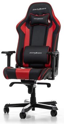 Spēļu krēsls DXRacer King K99-NR-AX1, 59 x 54 x 133 - 141 cm, melna krās./sarkana krās.