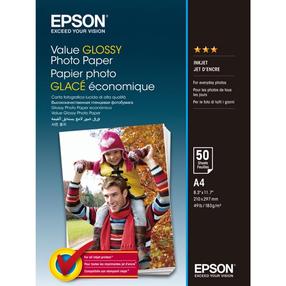 Фотобумага Epson Value Glossy C13S400036, A4
