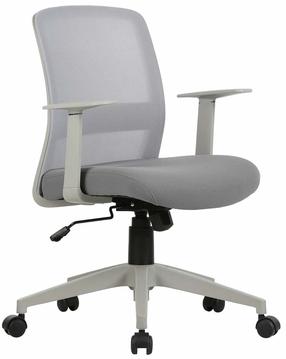 Darbo kėdė Home4you Faro 18428, 56 x 62 x 87 - 95 cm, pilka sp.