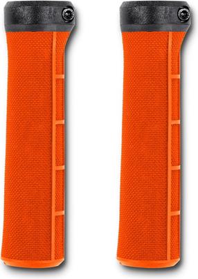 Jalgratta käepide RFR Pro HPP GRIP251, polüpropüleen (pp), must v./oranž v., 2 tk
