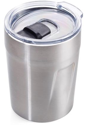 Termopuodelis Troika Espresso Doppio, 0.16 l, sidabro sp.