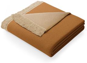 Lovatiesė Restilo Franse, ruda/smėlio, 150 cm x 200 cm