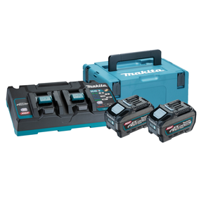 Komplekts, akumulators, lādētājs un koferis Makita XGT, 40 V
