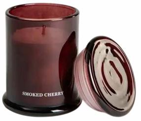 Свеча, ароматическая Homla Ester Smoked Cherry, 22 час, 140 г, красный цв.