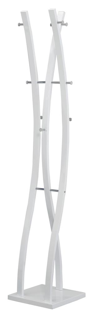 Drabužių kabykla W50, 179 cm, balta sp.
