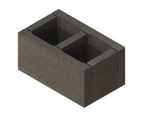 Celtniecības bloks, keramzītbetona, 39 cm x 24 cm x 19 cm