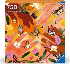 Puzle Ravensburger Art & Soul Flower Festival, 50 cm x 50 cm, 750 gab., daudzkrāsaina