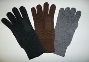 Cimdi, universāls Knitas dvigubos 169, daudzkrāsaina, 9-11