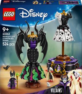 Konstruktorius LEGO® Disney Piktadarės ir Kruelos De Vil suknelės 43262, 524 vnt.