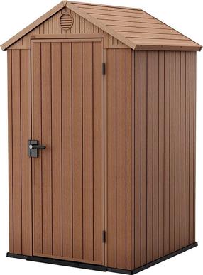 Sodo namelis Keter Darwin, 125.8 cm x 116.37 cm x 205 cm, 2972 l, ruda sp.