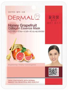 Veido kaukė Dermal Collagen Essence Honey Grapefruit, 23 g