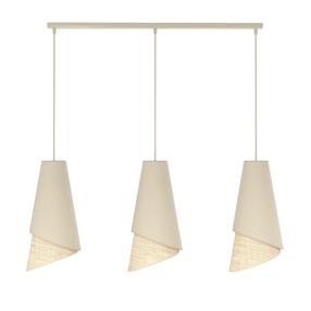Lampa griesti Emibig Moda, E27, 3 x 15 W, bēša krās. / bēša krās.