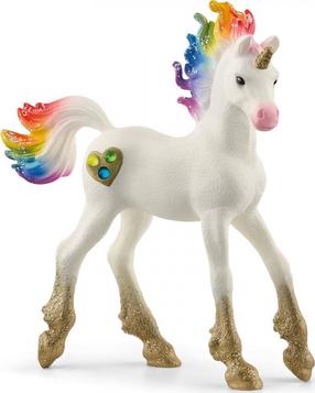 Rotaļlietu figūriņa Schleich Rainbow Unicorn Foal 467773, daudzkrāsaina