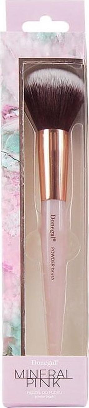 Щеточкa, для порошков Donegal Mineral Pink 4291, 19 см x 4 см, розовый цв.