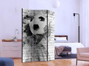 Širma Artgeist Dynamic Football Paraventtc0776, įvairių spalvų, 135 cm x 172 cm