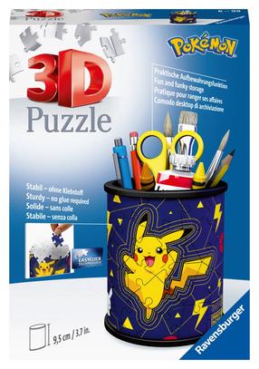3D dėlionė Ravensburger Pokémon 10484671, 7.7 cm x 7.7 cm, 54 vnt., mėlyna sp./geltona sp.