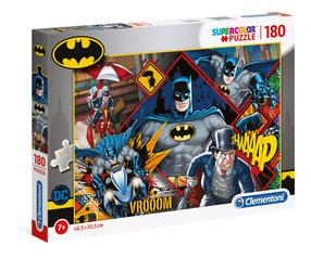 Dėlionė Clementoni Batman 29108, 48.5 cm x 33.5 cm, 180 vnt., įvairių spalvų