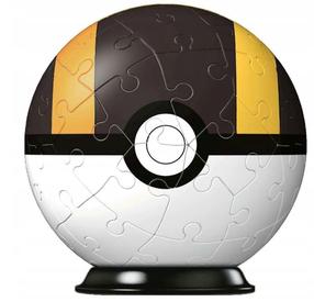 3D пазл Ravensburger Pokemon 11266, 7.5 см x 7.5 см, 54 шт., коричневый цв./белый цв./желтый цв.
