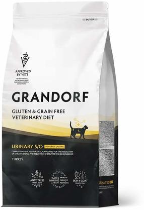 Sausā kaķu barība Grandorf Urinary S/O Moderate Calorie, tītara gaļa, 0.4 kg
