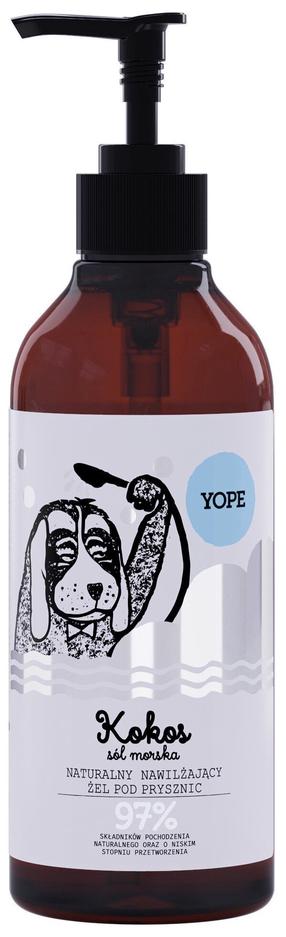 Ķermeņa mazgāšanās želeja Yope Coconut and Sea Salt, 400 ml