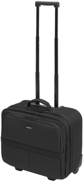 Ratastega sülearvutikott Dicota, must v., 14-15.6"