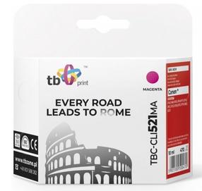 Картридж для струйного принтера TB Print TBC-CLI521MA, фуксия (magenta) цв., 10 мл