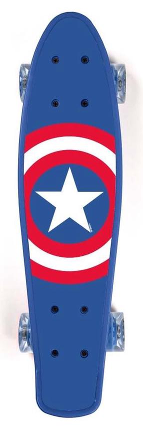 Rula Seven Captain America, sinine v./mitmevärviline