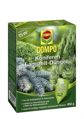 Pika toimeajaga väetised okaspuudele Compo, graanulid, 0.85 kg