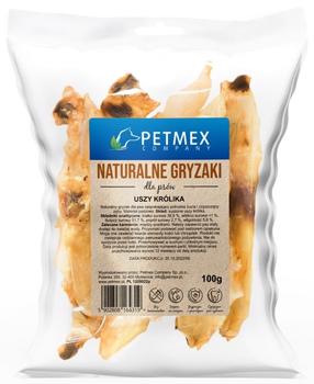 Skanėstas šunims Petmex Rabbit Ears, triušiena, 0.1 kg