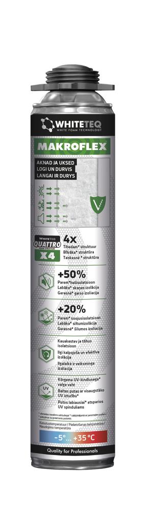 Putos Makroflex WhiteTeQ Thermal&Sound Pro, 750 ml
