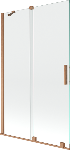Vonios sienelė Mexen Velar II, 110 cm x 150 cm, brushed copper sp./grūdintas